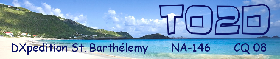 TO2D – St-Barthelemy DXpedition